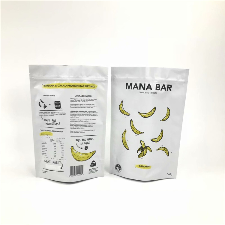 अनुकूलित मुद्रित खाद्य 100 मिरकन प्लास्टिक पाउच पैकेजिंग