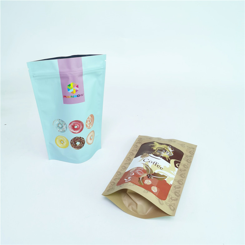 स्टैंड अप ज़िपलॉक पन्नी पाउच पैकेजिंग एल्युमीनियम फॉयल बॉडी स्क्रब क्रीम पैक्सिंग बैग