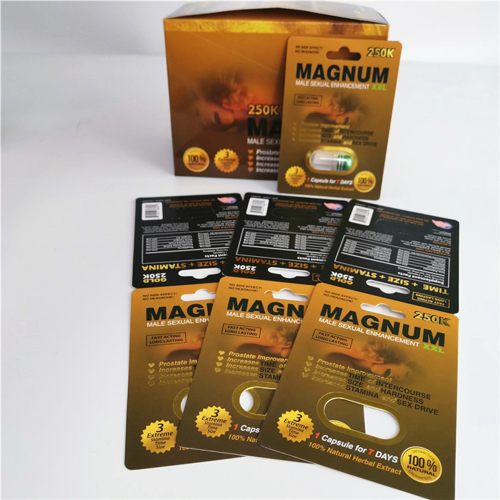 राइनो 69 पुरुष वृद्धि यौन गोली पैकेजिंग प्रदर्शन के लिए 3 डी कार्ड कैप्सुल ब्लिस्टर