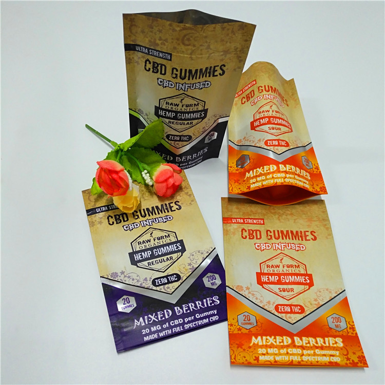 एमओपीपी 3.5 जी 7 जी स्मेल प्रूफ मायलर बैग ग्रेव प्रिंटिंग