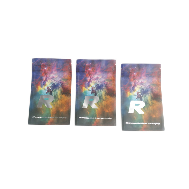 50mg 70mg 125mg बच्चे के सबूत छोटे Mylar बैग अनुकूलित गंध सबूत कैंडी कैंडी Ziplock प्लास्टिक खाद्य Gummies जेली बैग