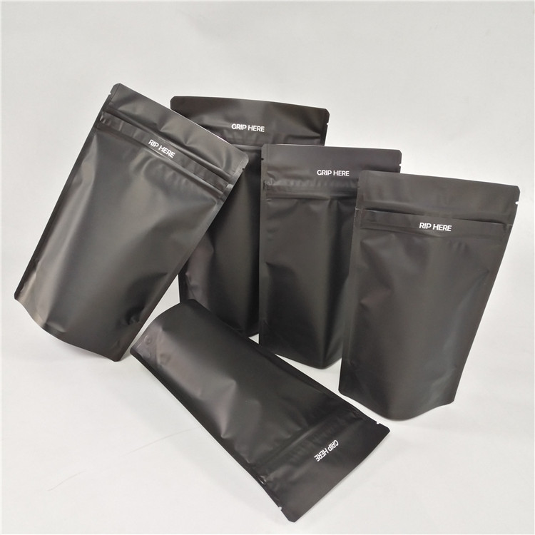 फूल बीज पाउडर VMPET 6 ऑउंस 8 ऑउंस एल्यूमीनियम पन्नी ज़िपलॉक बैग