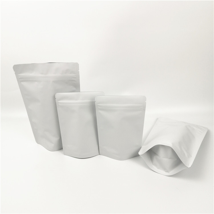 6 ऑउंस 8 ऑउंस कॉफी मिल्क पाउडर CYMK मायलर जिप लॉक बैग