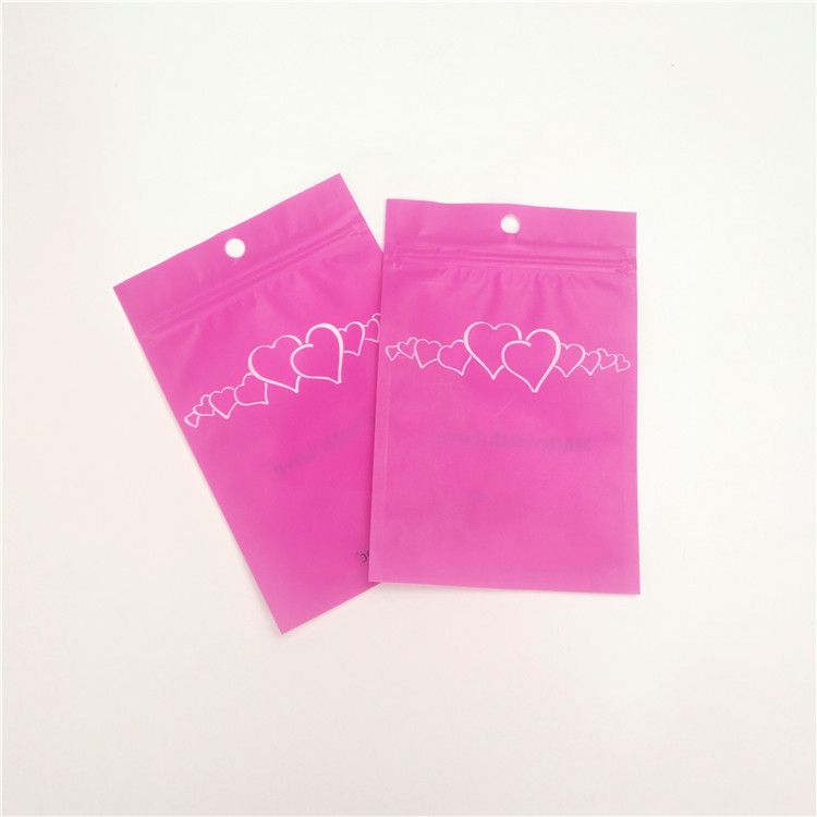 बरौनी आभूषण Gravure मुद्रण MOPP जिपर मेकअप थैली