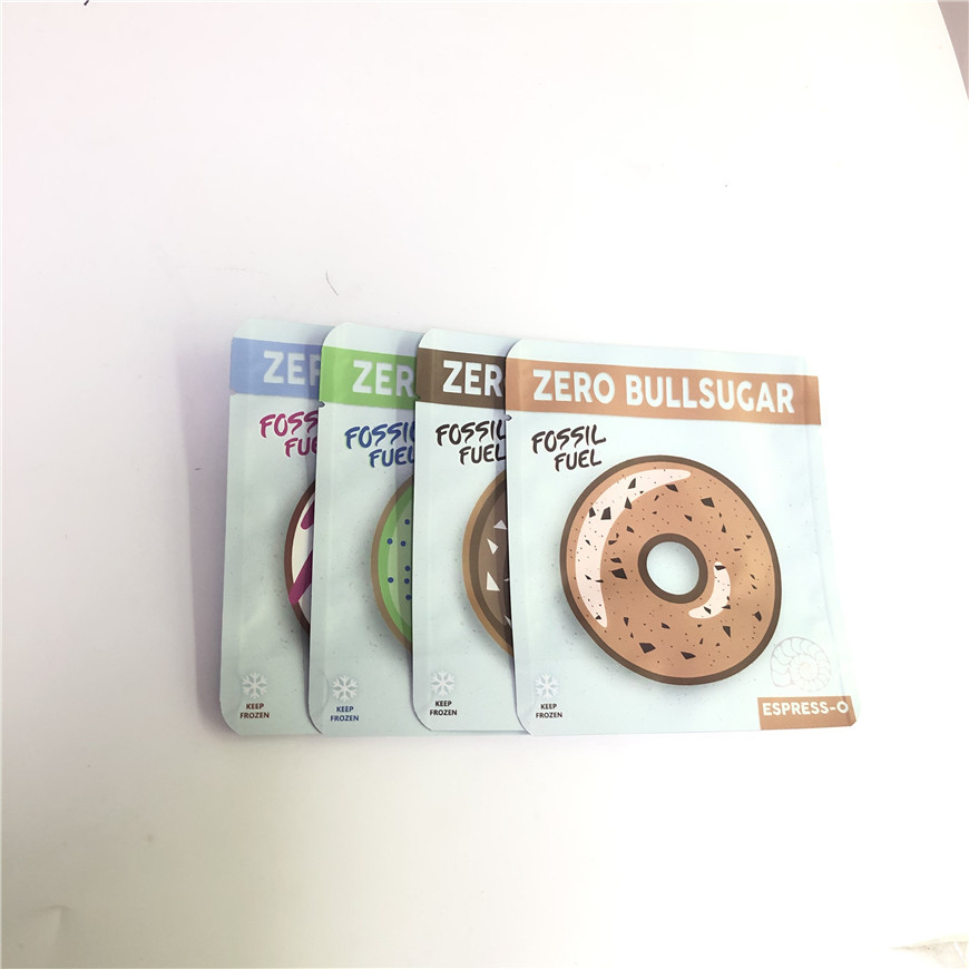 प्लास्टिक कुकी बैग स्टैंड अप कस्टमाइज़्ड पाउच फ़ूड ग्रेड मैट फिनिश बैग नट / काजू / ड्राई फ्रूट बैग