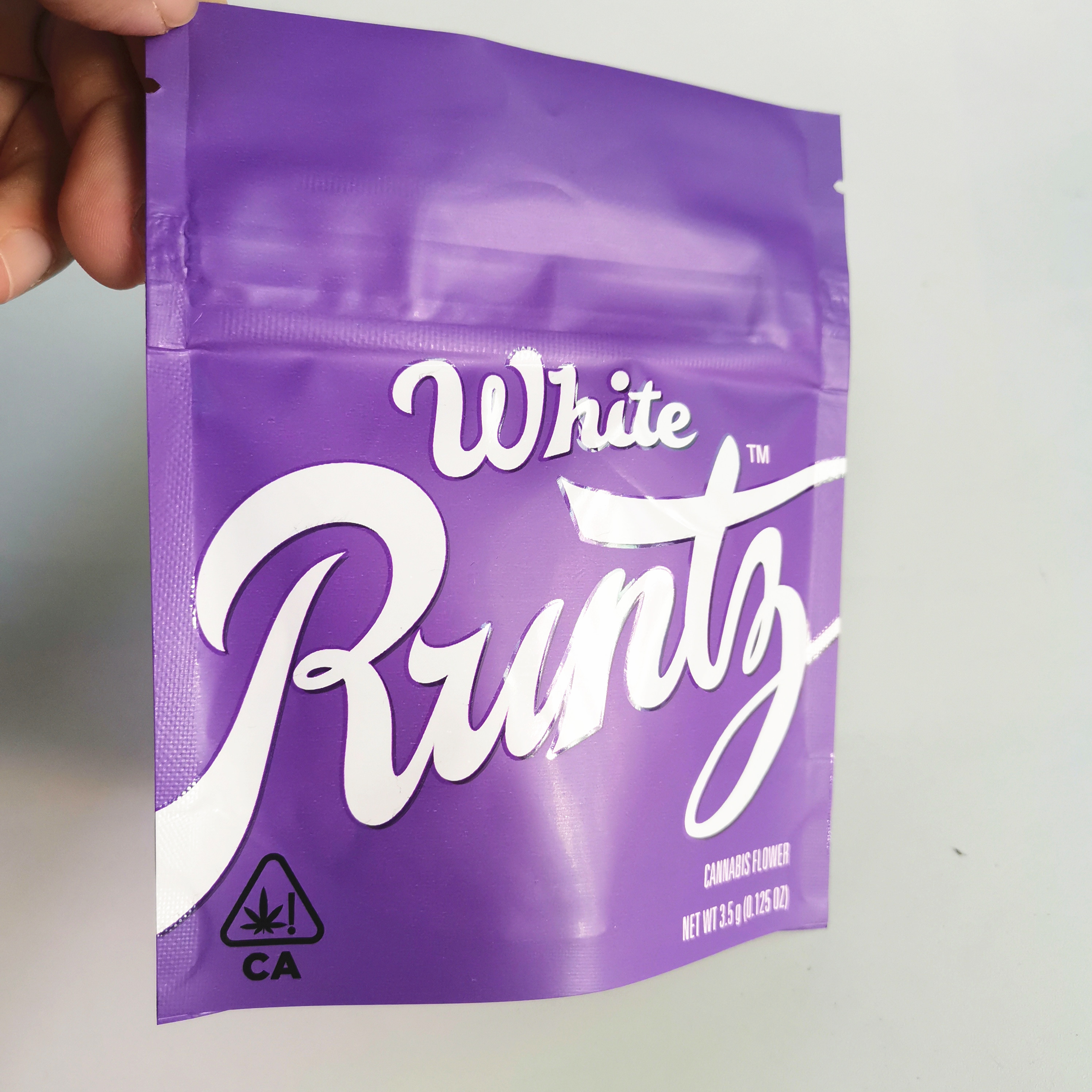 3.5g 7g 14g 28g रंटज़ बैग स्टैंड अप ज़िपलॉक पाउच वीड कैंडी कैंडी सीबीडी बैग