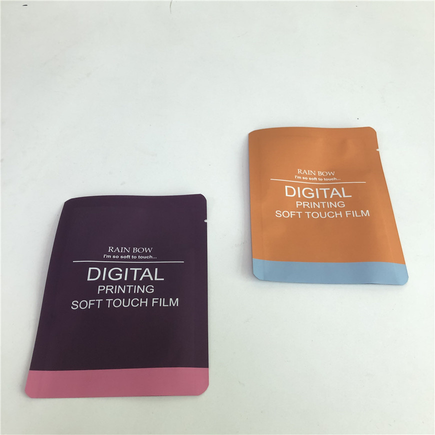 वीड बैग सीबीडी खट्टा कैंडी कुकी बैग सॉफ्ट टच फिल्म बैग नए उत्पाद गर्म बिक्री Coloful फ्लैट सील बैग