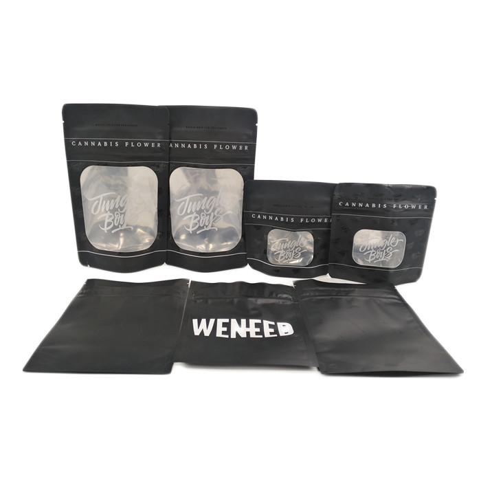 डिजिटल प्रिंटिंग 1/4 ऑउंस 3.5 जी जंगल बॉय चाइल्ड रेसिस्टेंट मायलर बैग स्मेल प्रूफ चाइल्डप्रूफ मायलर बैग कैनबिस फ्लावर के लिए