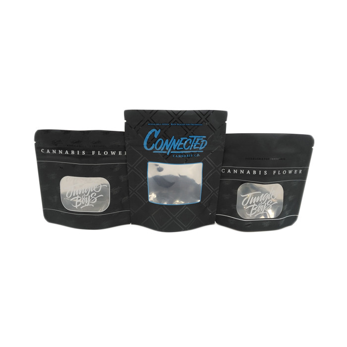 3.5g 7.0g 6-8 OZ 1 पाउंड जंगल बॉयज़ स्मेल प्रूफ बैग्स