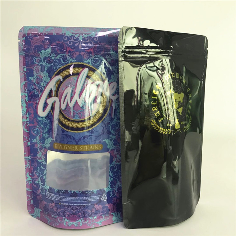 स्पष्ट सामने Mylar बैग प्लास्टिक मुद्रण पाउच पैकेजिंग Gravure बैग