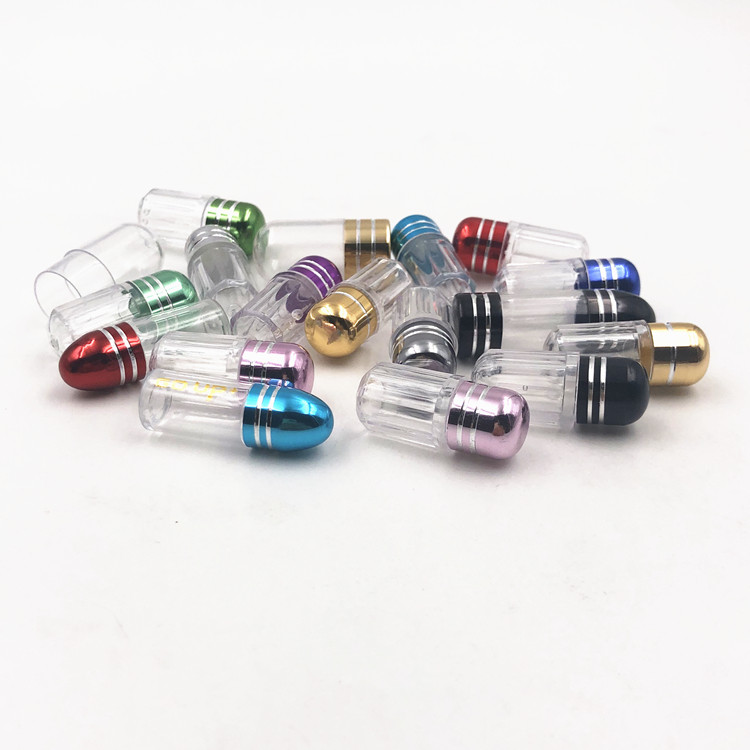 शीशी राइनो मेडिसिन 15 * 35 मिमी PS 5g प्लास्टिक कैप्सूल बोतल