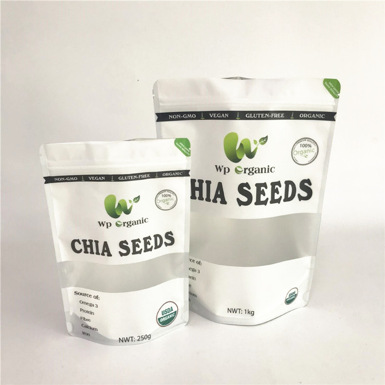 डिजिटल प्रिंटिंग नोनी बैग्स कस्टमाइज्ड बैग विथ विंडो जिप लॉक माइलर बैग्स