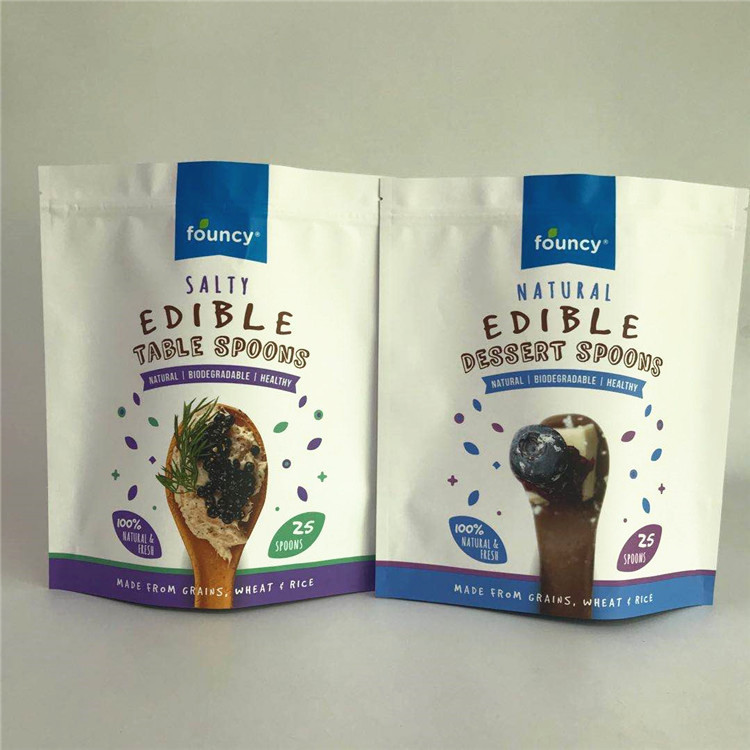 कस्टम स्वीकृत मैट एल्यूमीनियम पन्नी पैकेजिंग बैग कुकी बैग