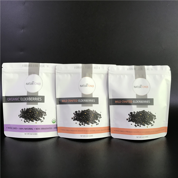 जिपर के साथ मुद्रित लोगो Mylar बैग के साथ एल्यूमीनियम पन्नी थैली अनुकूलित बैग