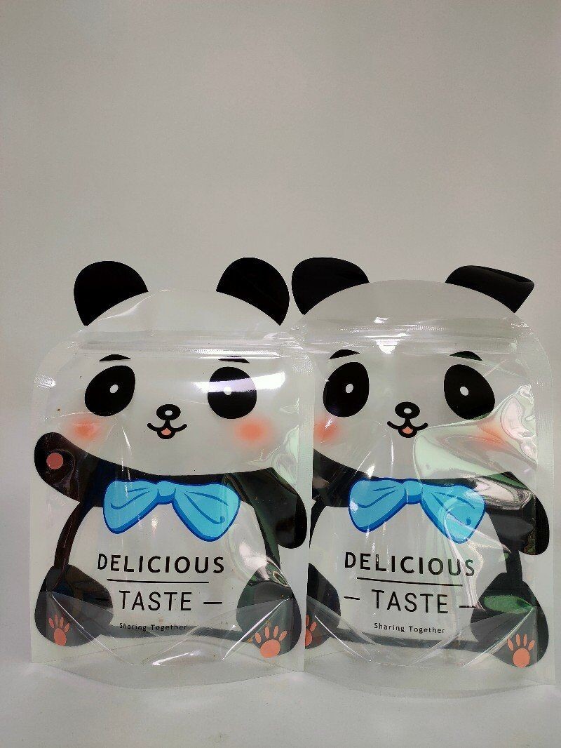 ग्लॉसी विशेष आकार के साथ पैकेजिंग बैग अनुकूलित बैग खड़े हो जाओ