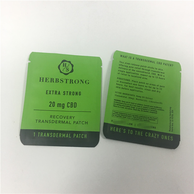 कस्टम मुद्रण Resealable Mylar ज़िप लॉक पाउच खरपतवार CBD कुकीज़ पैकेजिंग बैग खड़े हो जाओ