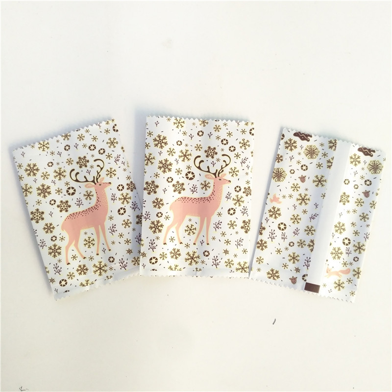 MOPP CMYK 150micron स्नैक बार पैकेजिंग बैग एज एज के साथ