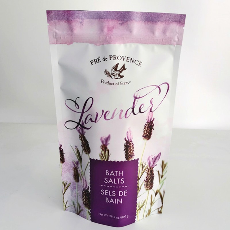 फ्री सैंपल डिजिटल प्रिंटिंग बाथ सॉल्ट पैकेजिंग बैग्स रिसेबलेबल स्टैंड अप पाउच 200G कॉफी बॉडी स्क्रब बैग