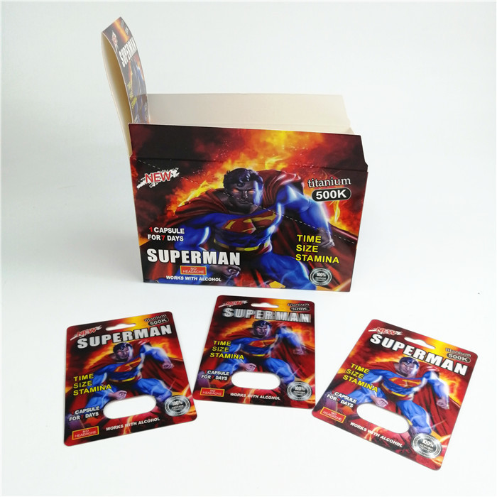 सेक्स गोली के लिए 350 ग्राम पेपरबोर्ड ग्रेव्रे प्रिंटिंग ब्लिस्टर कार्ड पैकेजिंग