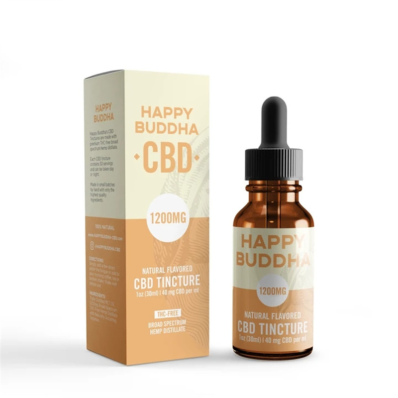 CMYK 200mic 30 ml कार्डबोर्ड ड्रॉपर बोतल पेपर बॉक्स