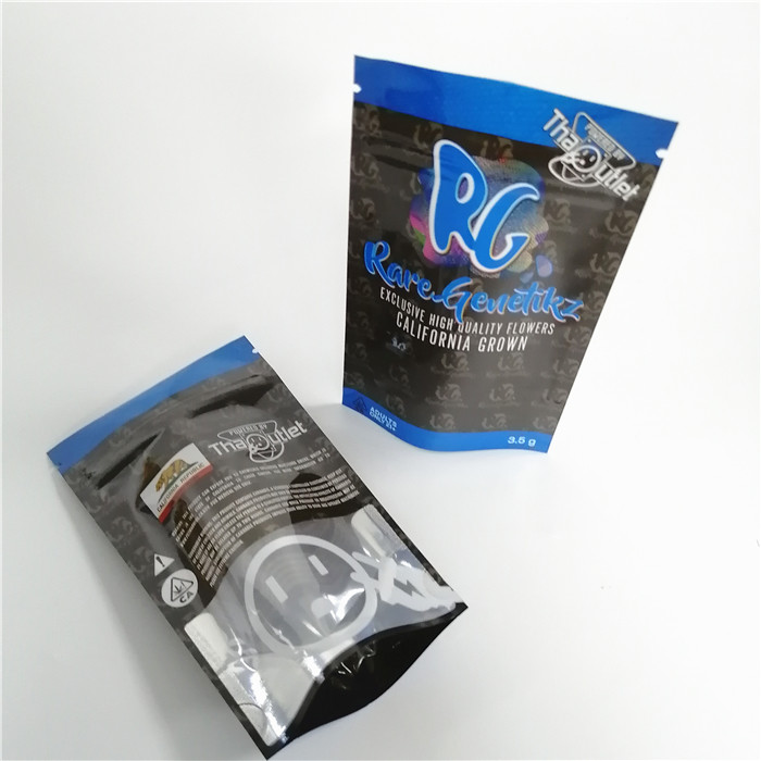 3.5 ग्राम खट्टा पैच 120micron CMYK Edibles खरपतवार पन्नी पाउच