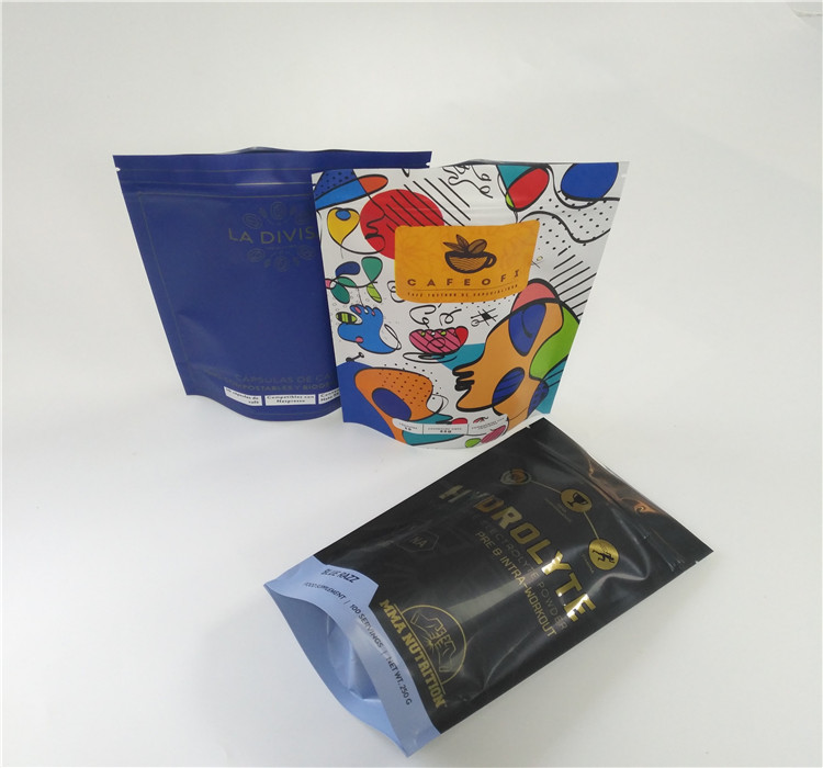 MOPP VMPET क्लियर विंडो जिपलॉक पाउच 200g 250g के माध्यम से देखें