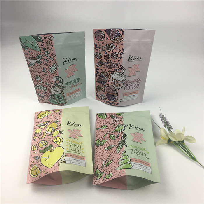 बाथ सॉल्ट 120 माइक्रोन वीएमपीईटी रेकोगेनेबल स्टैंड अप पाउच 200 ग्रा