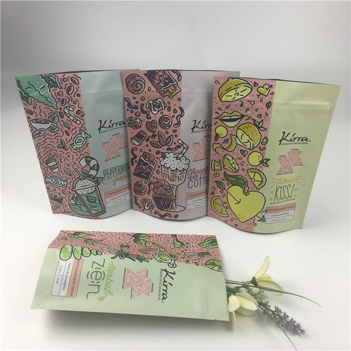 एल्यूमीनियम पन्नी 140 माइक्रोन MOPP VMPET खाद्य ज़िप सील बैग