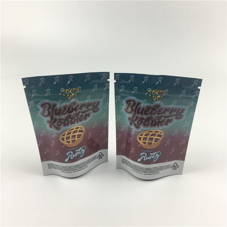 Mylar 7g 3.5g 14g 100micron प्लास्टिक वीड पैकेजिंग बैग