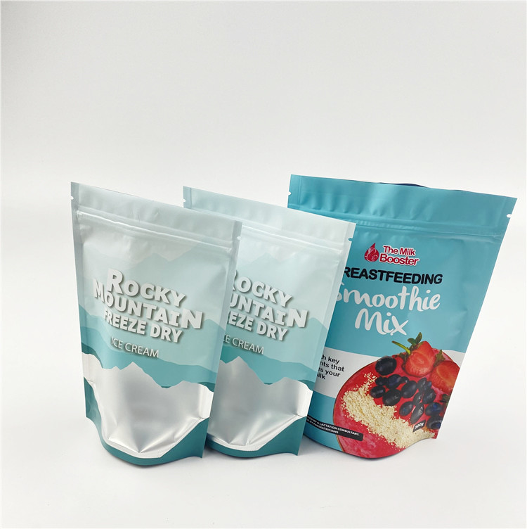 Gravure प्रिंटिंग 100mircon Smell प्रूफ पाउच 250g मट्ठा प्रोटीन