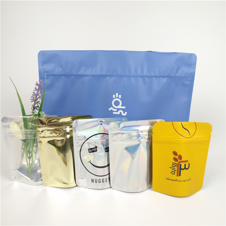 मूंगफली का मक्खन के लिए लचीला एसजीएस खाद्य चाइल्डप्रूफ मायलर बैग