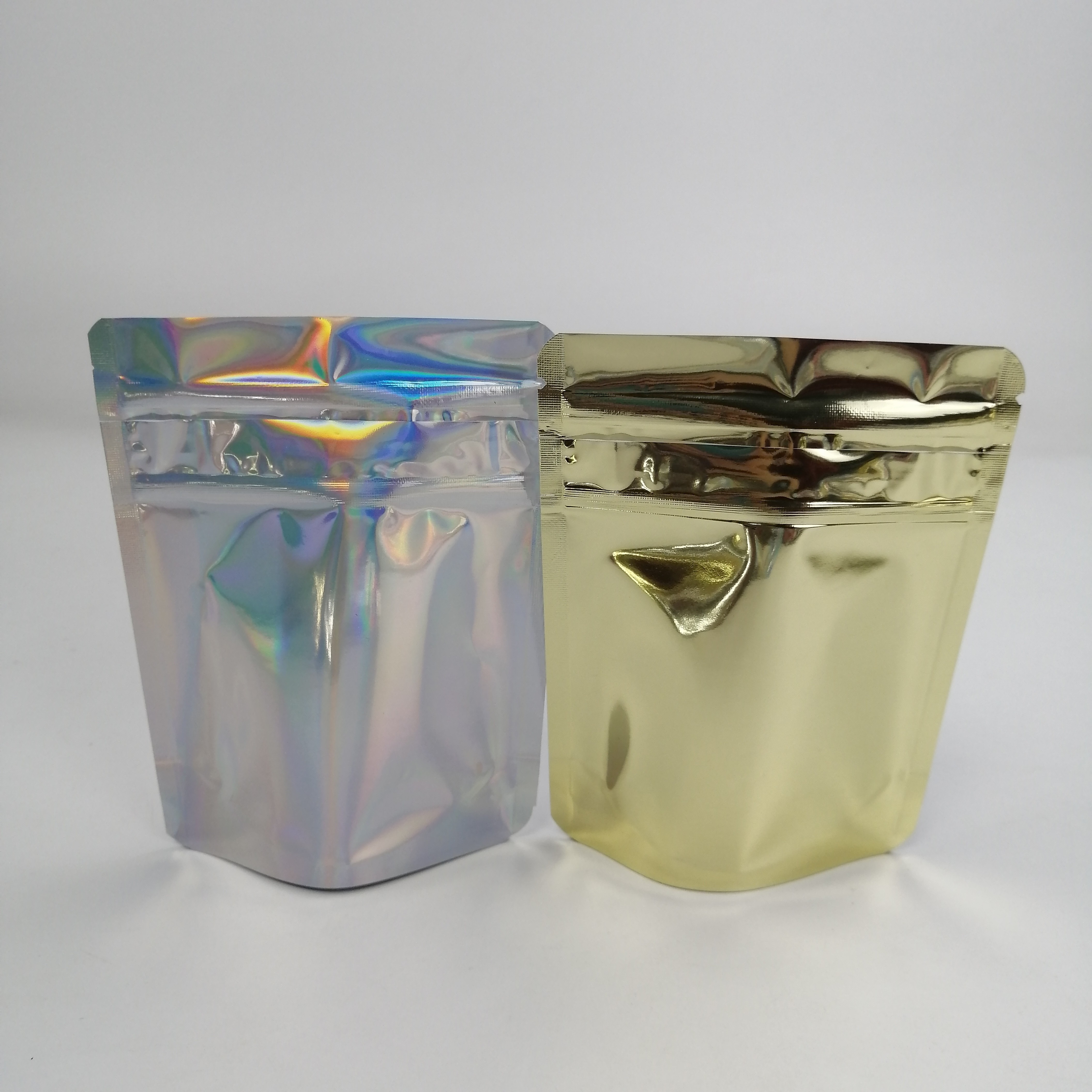 बाल प्रतिरोधी जमे हुए कुकीज़ पन्नी resealable पाउच खाद्य माइलर Ziplock