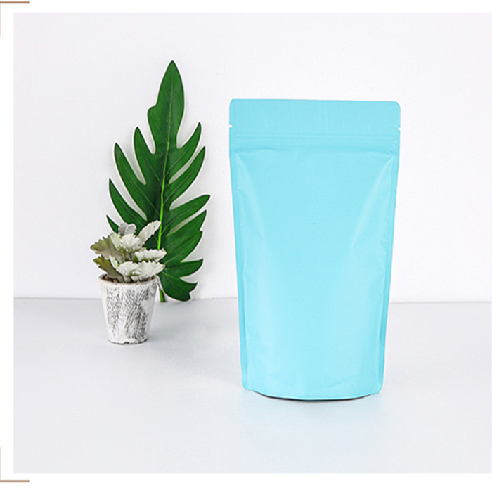 जिपर के साथ बॉडी स्क्रब प्लास्टिक एल्युमिनियम फॉयल स्टैंड अप पाउच