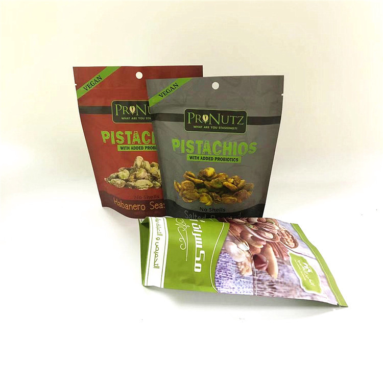 जिपर ऊपर एल्यूमीनियम पन्नी Mylar बैग खड़े गंध सबूत कस्टम मुद्रित