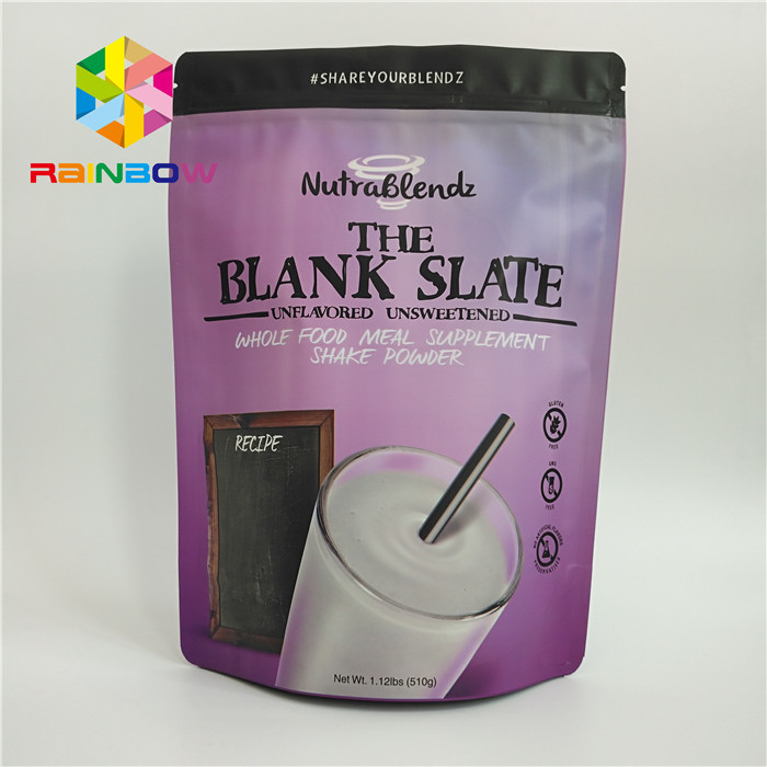 कैंडी नट्स के लिए खाद्य पैकेजिंग मैट प्लास्टिक जिप लॉक स्टैंड पाउच बैग