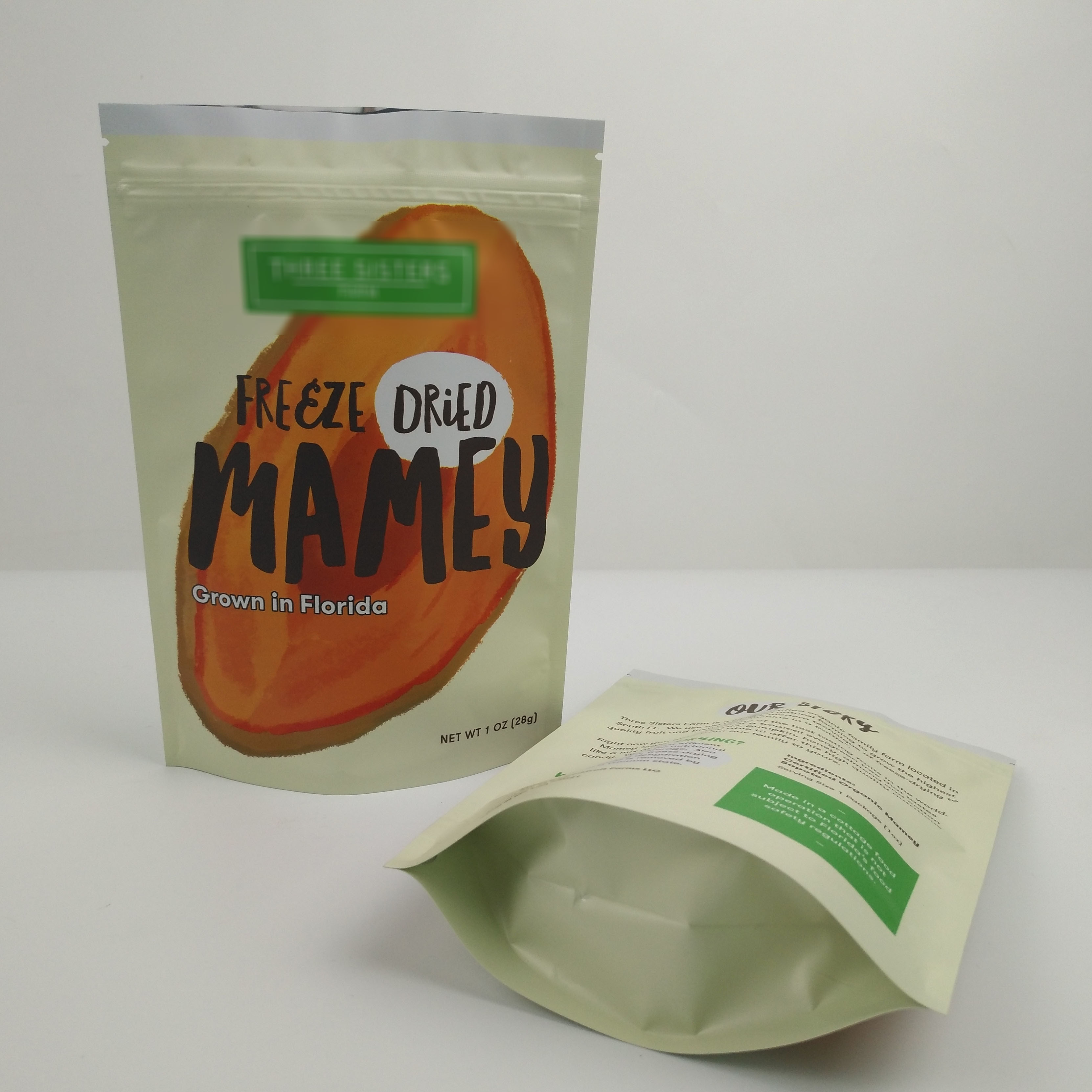 थैली खड़े हो जाओ Recyclable फैक्टरी प्रत्यक्ष आपूर्ति स्वनिर्धारित एल्यूमीनियम पन्नी स्टैंड अप पाउच गंध प्रूफ खाद्य पैकेजिंग बैग