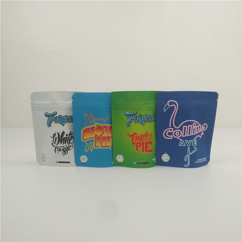 3.5 ग्राम Edibles Mylar बैग गंध सबूत कैंडी पैकेजिंग थैली नरम चिपचिपा खाद्य बैग
