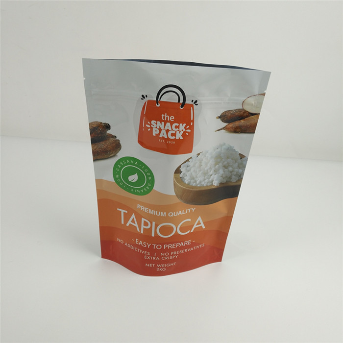 वाल्व फ़ॉइल 200g 7oz खाद्य पैकेजिंग Ziplock बैग मैट फ़िनिश