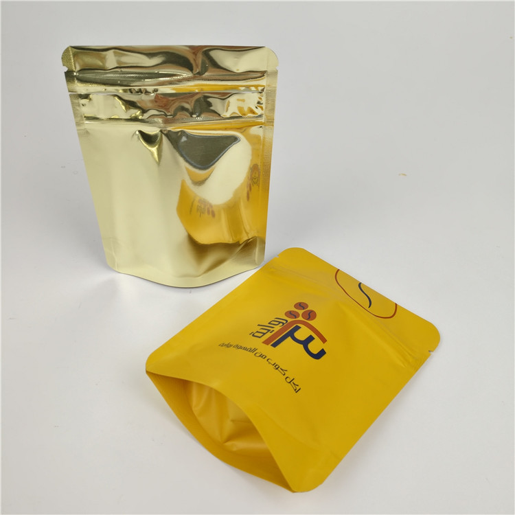 MOPP मैट चाइल्ड प्रूफ Mylar बैग क्लियर विंडो के साथ