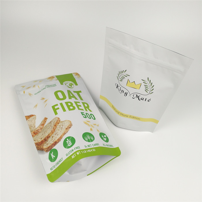 ग्रेव्योर प्रिंटिंग एमओपीपी प्लास्टिक स्टैंड अप पाउच 120 माइक्रोन