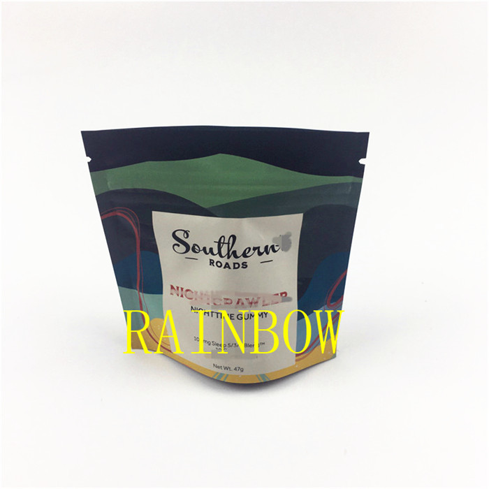 कस्टम मुद्रित 3.5 जी 7 जी 28 जी सूखे फूल कुकी एडिबल्स पैकेजिंग गंध सबूत माइलर बीज पाउच बैग