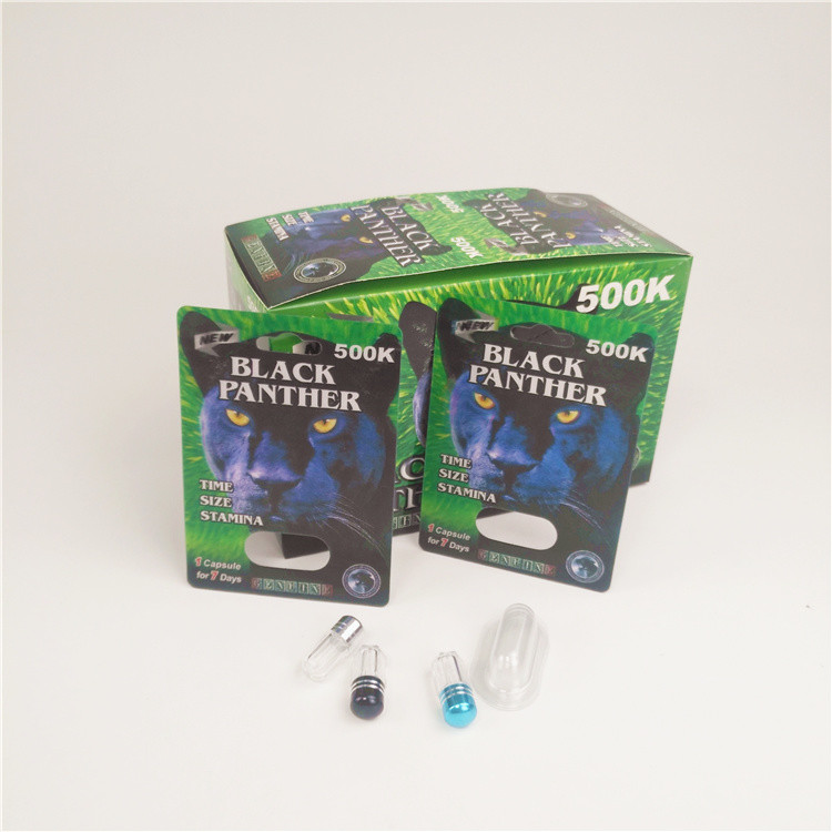 90mic पैंथर यौन गोलियां 3D कार्ड राइनो 3K 7K पेपर कार्ड