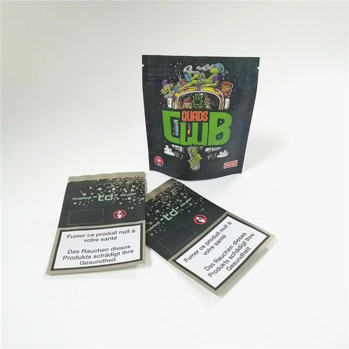 एसजीएस 14 जी 28 जी माइलर फोइल चाइल्डप्रूफ जिपर बैग सीएमवाईके 120 एमआईसी