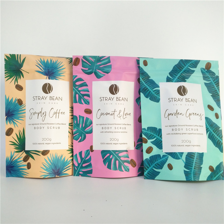 मैट ओपीपी वीएमपीईटी बाथ साल्ट पैकेजिंग बैग 100 ग्राम 200 ग्राम एल्युमिनियम फॉयल मायलर पाउच