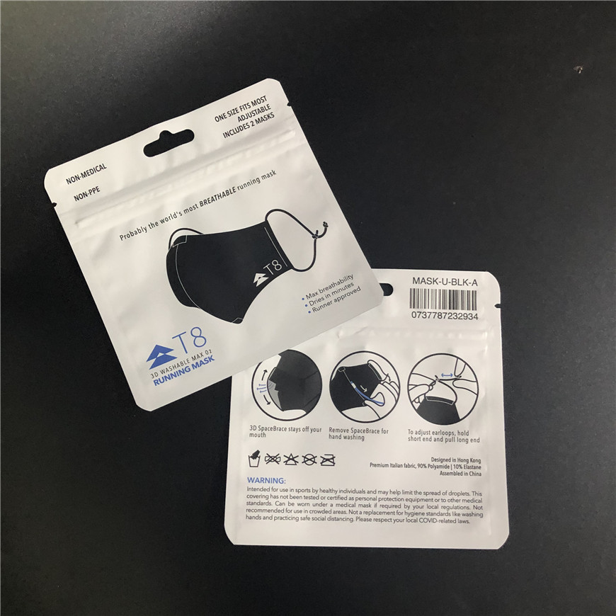 खाद्य जुराबों के लिए Cmyk MPET प्लास्टिक रिटेल पैकेजिंग बैग Upscale Vmpet