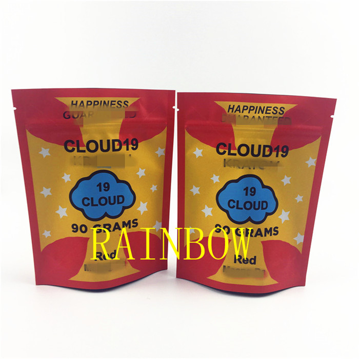 FDA 120mic प्लास्टिक Mylar Edibles कुकी बैग VMPET बीज फ़ॉइल जिपर पाउच