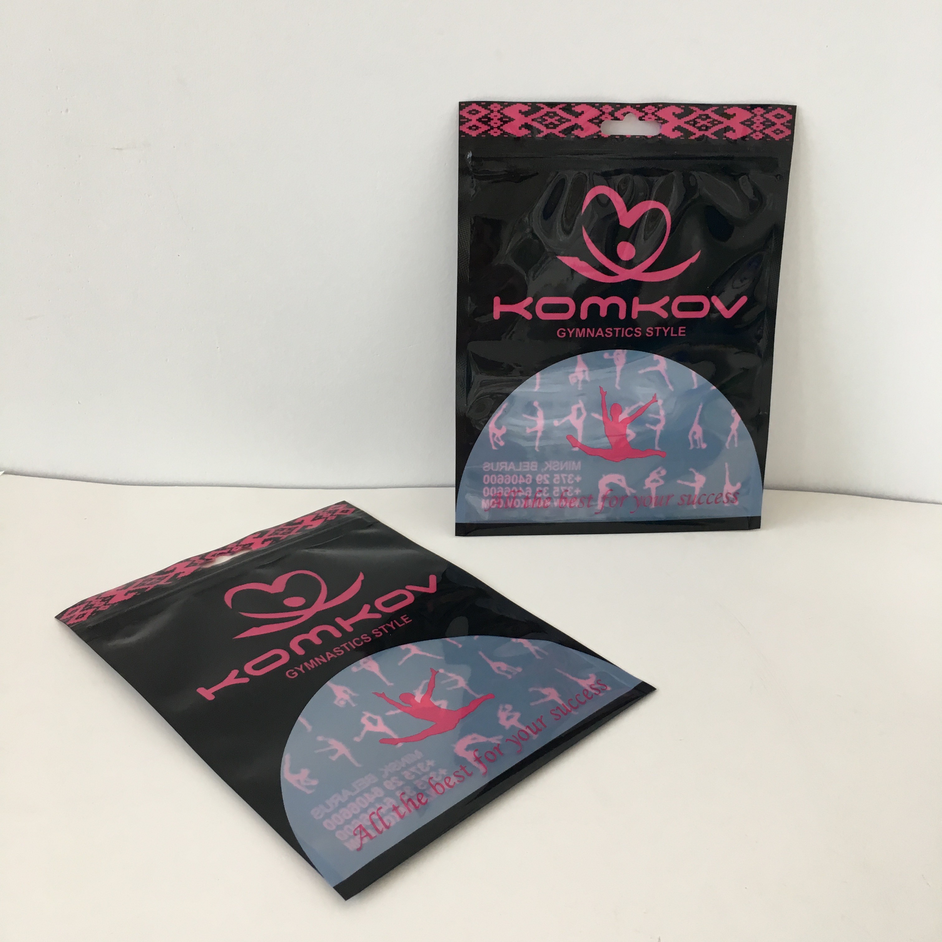 खेल जुराबें CMYK MOPP कपड़े स्टैंड अप पाउच वाटरप्रूफ Opp