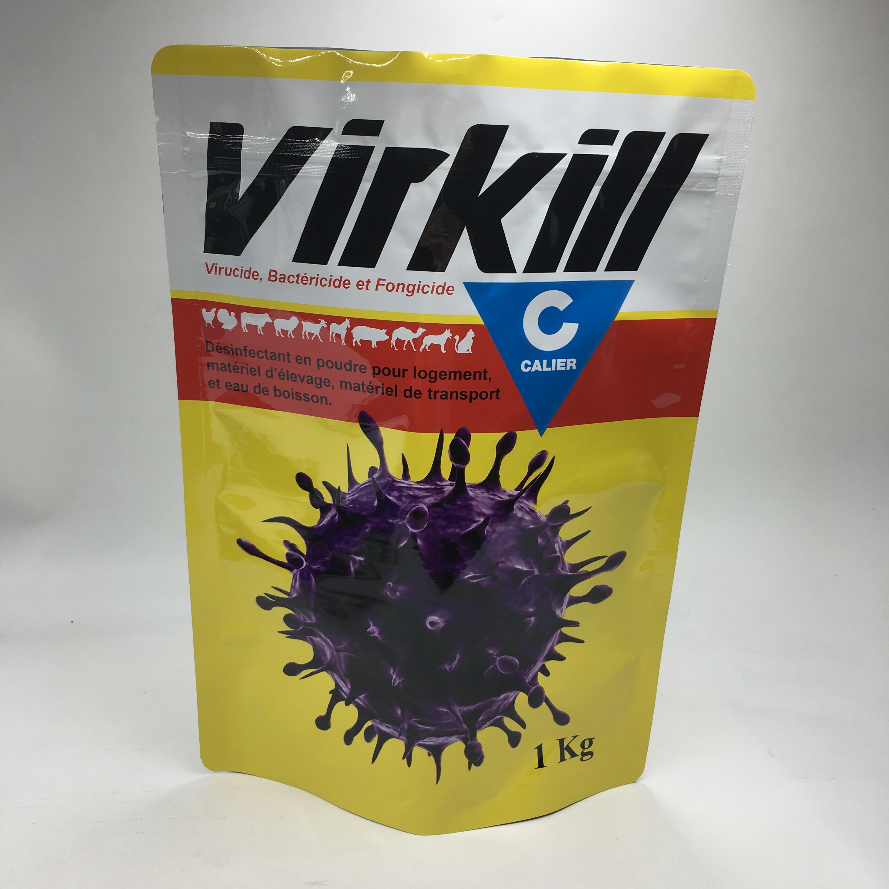 स्टैंड अप कंपाउंड लैमिनेटेड एल्युमिनियम फॉयल व्हे प्रोटीन पाउडर फूड स्टोरेज पैकेजिंग बैग जिपलॉक 1 किग्रा फूड पाउडर बैग