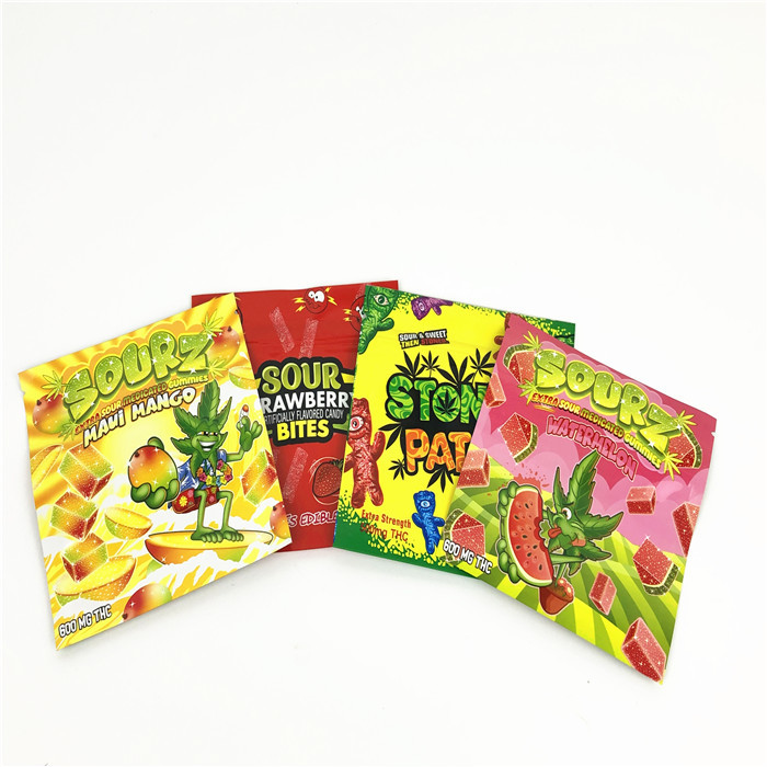 1lb 3.5g प्लास्टिक MOPP VMPET UV स्पॉट पाउच 120mic चाइल्डप्रूफ मायलर जिपलॉक बैग