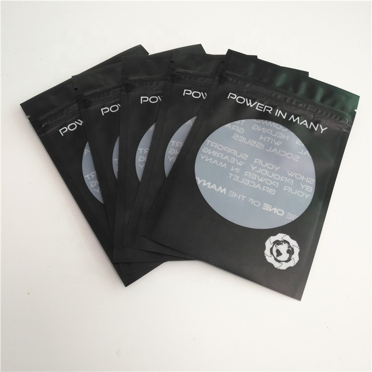 CMYK Gravnre प्लास्टिक जिपर पैकेजिंग बैग एसजीएस VMPET 10C प्लास्टिक आभूषण पाउच